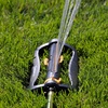 image:imageMelnor 65202AMZ CrossStream Turbo Oscillating Sprinkler 4000 Sq Ft Coverage TwinTouch Width amp Range Control InfinityDrive Turbo Motor Black Orange2Way Adjustable