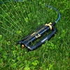 image:imageMelnor 65202AMZ CrossStream Turbo Oscillating Sprinkler 4000 Sq Ft Coverage TwinTouch Width amp Range Control InfinityDrive Turbo Motor Black Orange3Way Adjustable